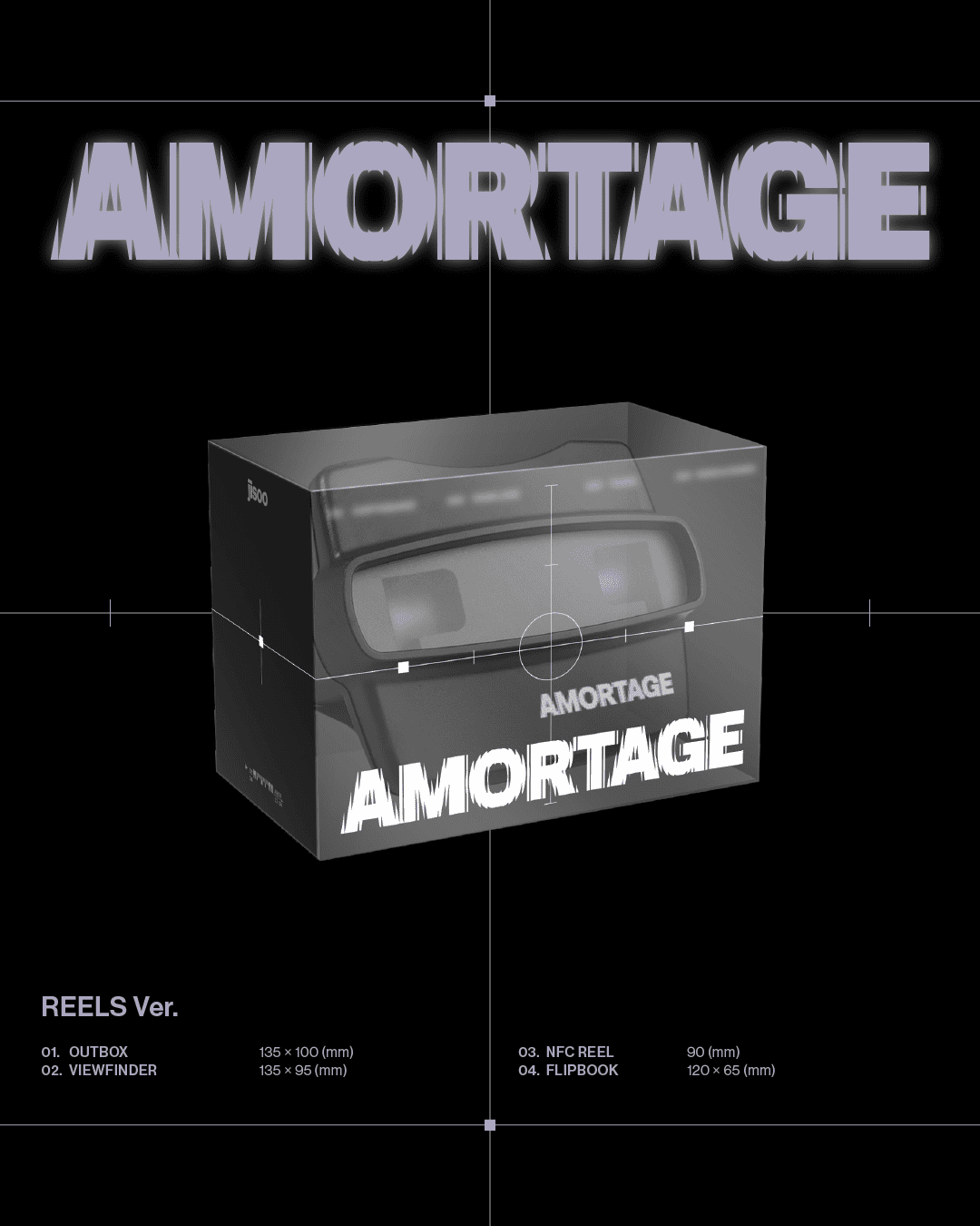 JISOO (BLACKPINK) 1st Mini Album [AMORTAGE] (REELS Ver.)