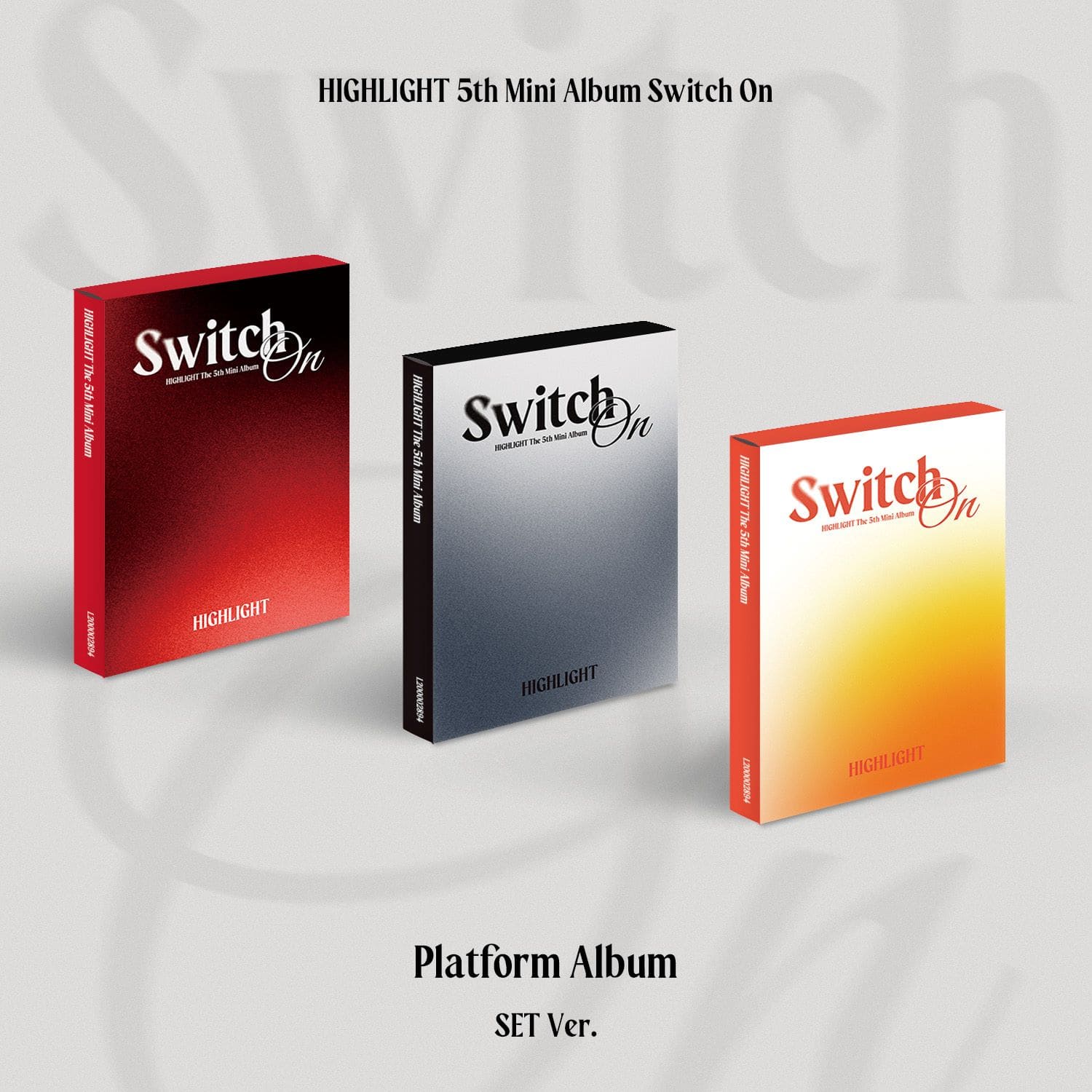 HIGHLIGHT 5th Mini Album [Switch On] (Platform Ver.)