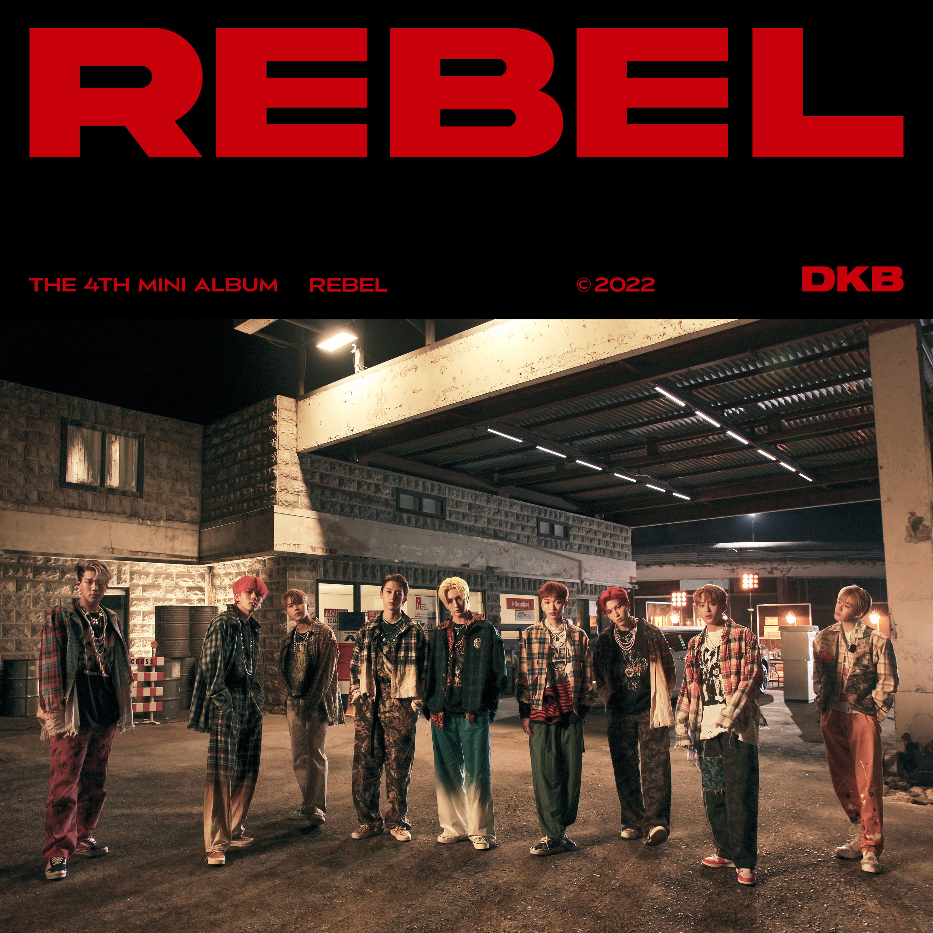 DKB 4th Mini Album [REBEL]
