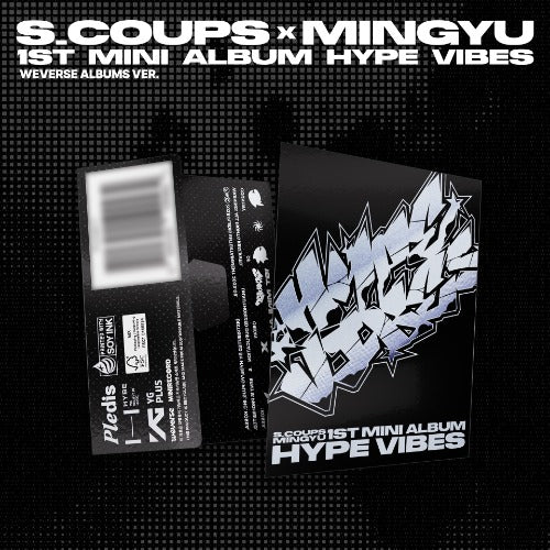 S.COUPS X MINGYU (SEVENTEEN) 1st Mini Album [HYPE VIBES] (Weverse Albums Ver.)