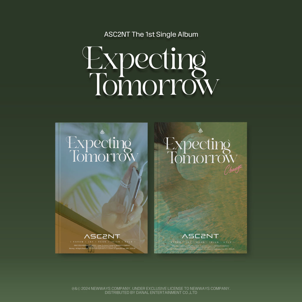 ASC2NT - [EXPECTING TOMORROW] (1ST SINGLE ALBUM)