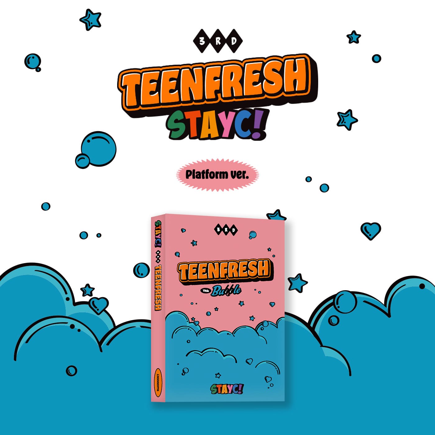 STAYC 3rd Mini Album [TEENFRESH] (Platform Ver.)