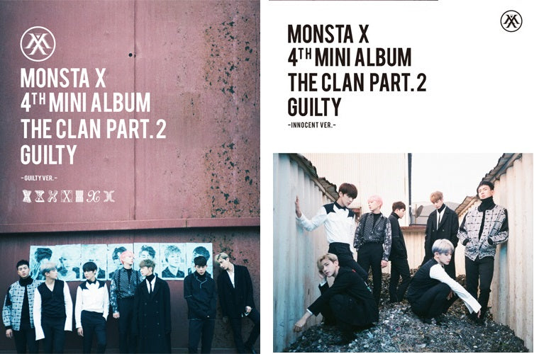MONSTA X 4th Mini Album [THE CLAN 2.5 PART.2 GUILTY]