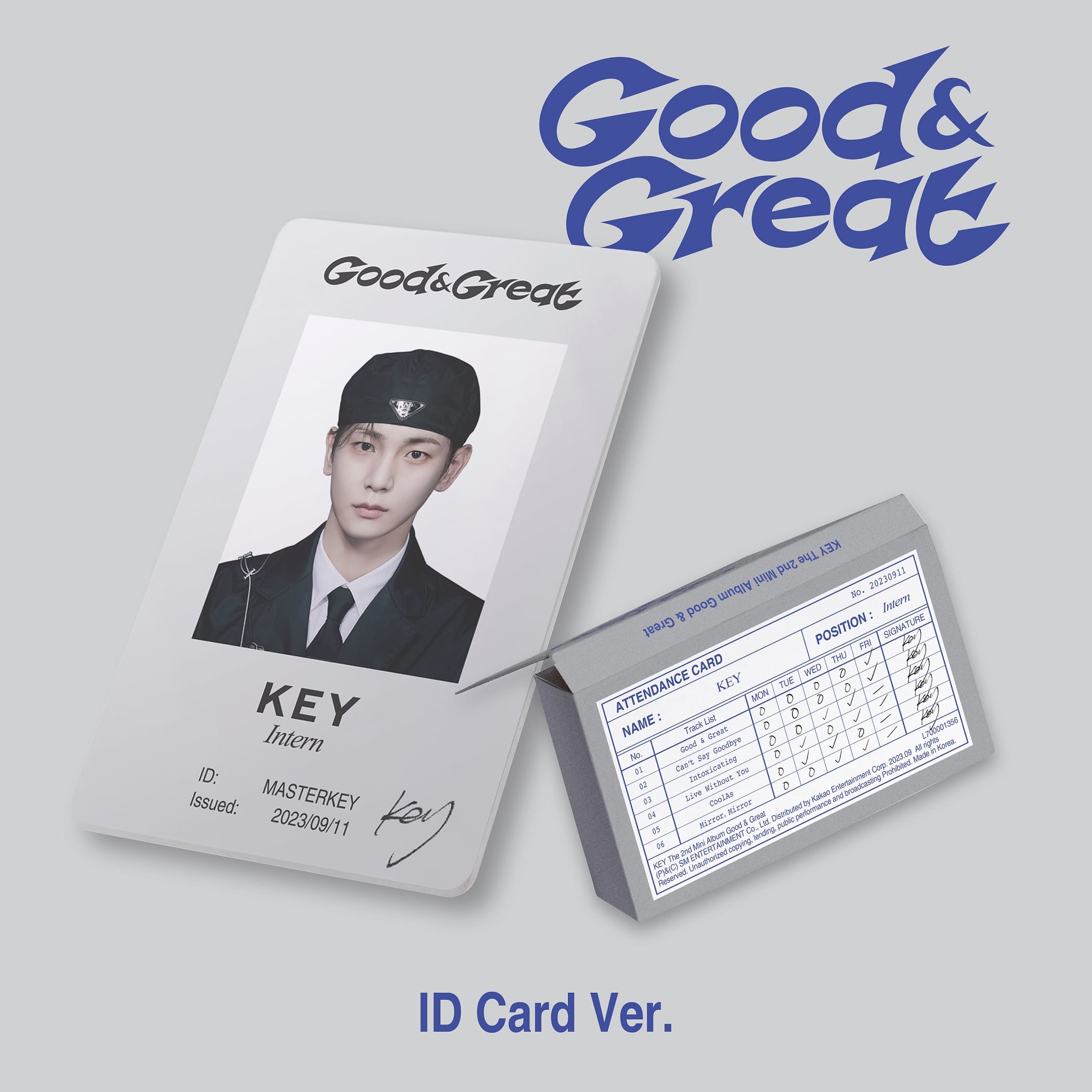 KEY 2nd Mini Album [Good & Great] (QR Ver.)