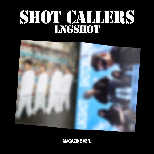 LNGSHOT 1st EP [SHOT CALLERS] (Magazine Ver.)