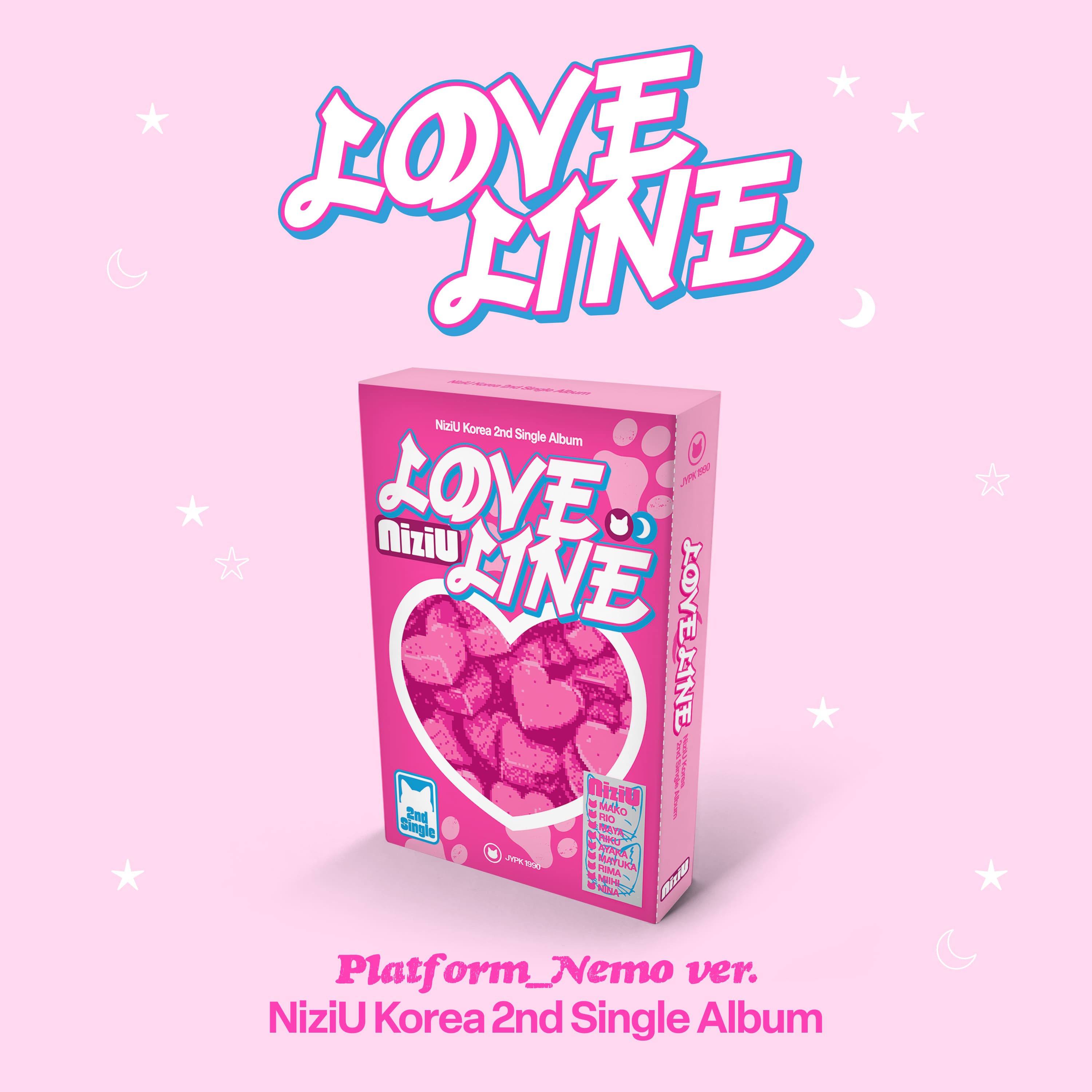 NiziU 2nd Single Album [LOVE LINE] (Platform Nemo Ver.)