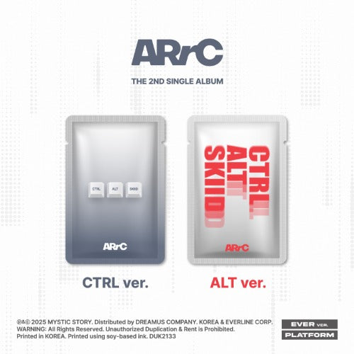ARrC Single Album [CTRL+ALT+SKIID] (CTRL & ALT Ver.)