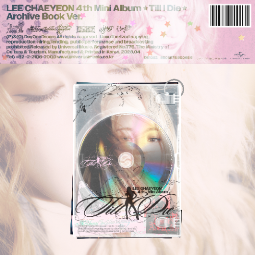 LEE CHAEYEON 4th Mini Album [Till I Die] (Archive Book Ver.)