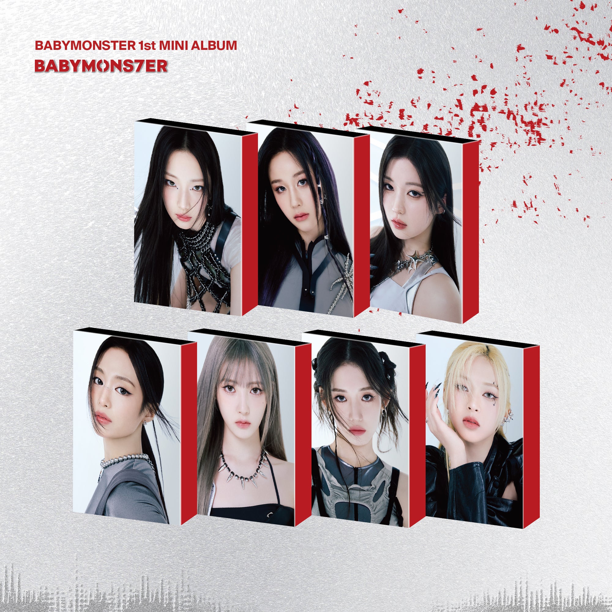 BABYMONSTER - [BABYMONS7ER] (1ST MINI ALBUM) YG TAG ALBUM VER.