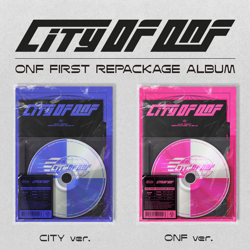 ONF 1st Album Repackage [CITY OF ONF]