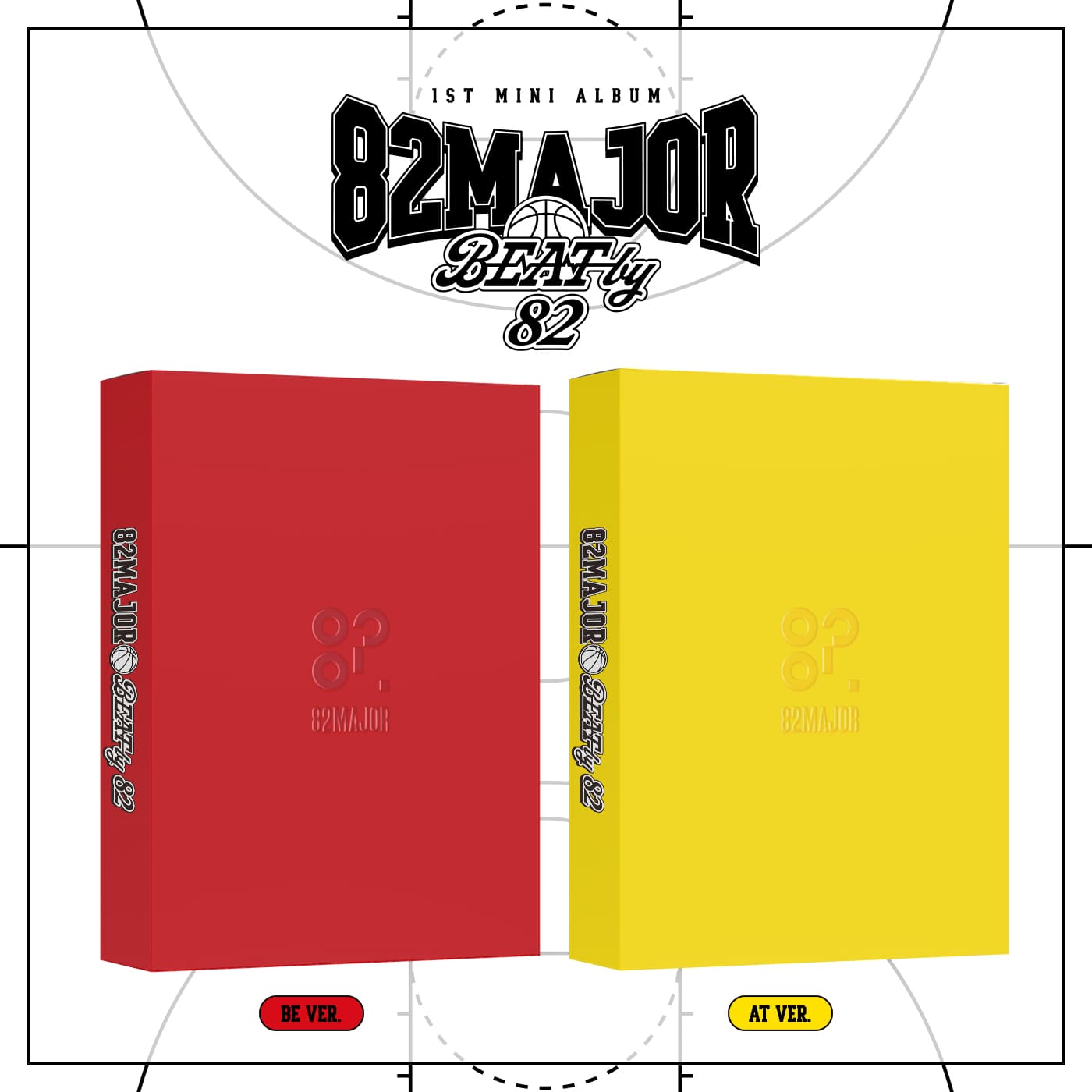 82MAJOR 1st Mini Album [BEAT by 82] (BE Ver. / AT Ver.)