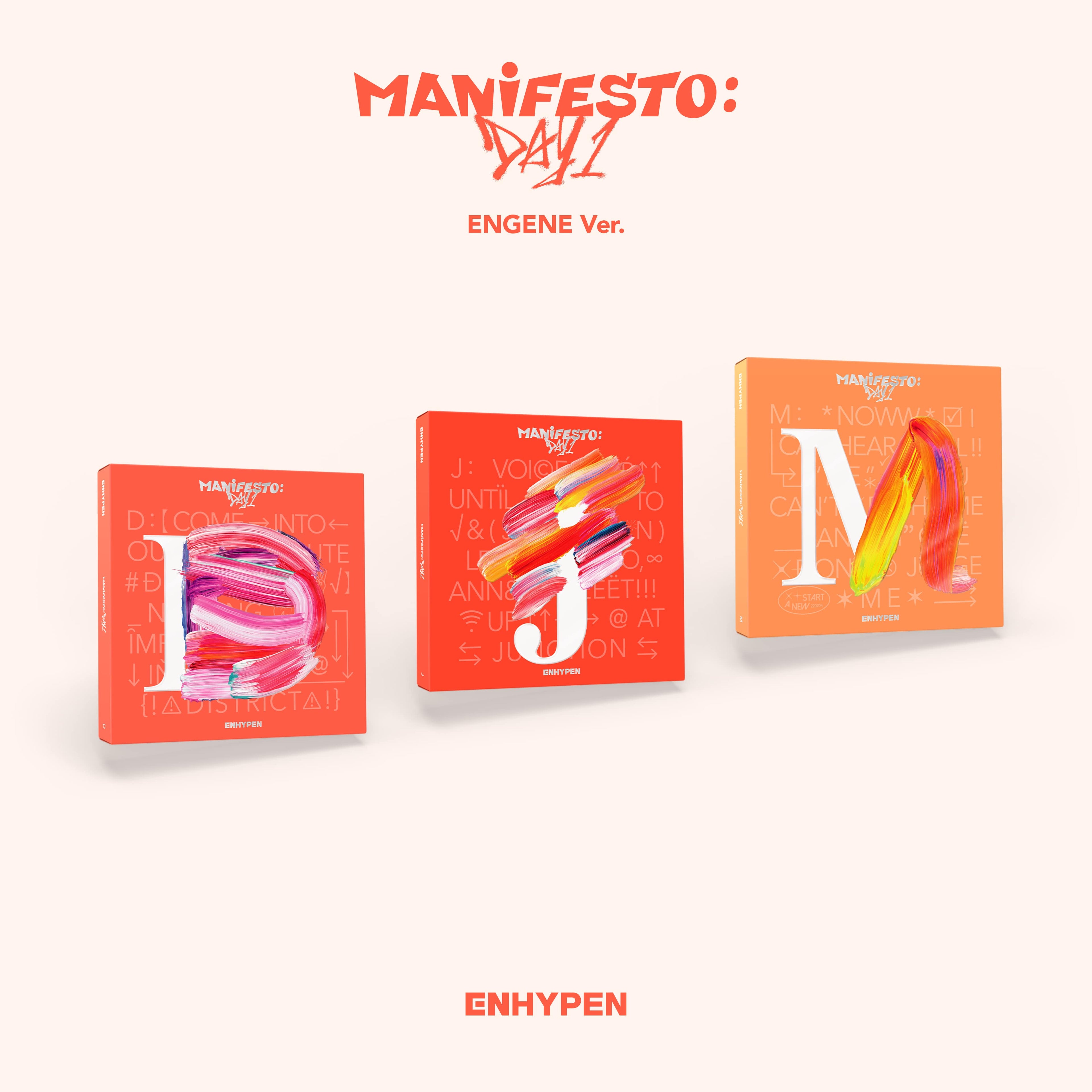 ENHYPEN 3rd Mini Album [MANIFESTO : DAY 1] (ENGENE Ver.)