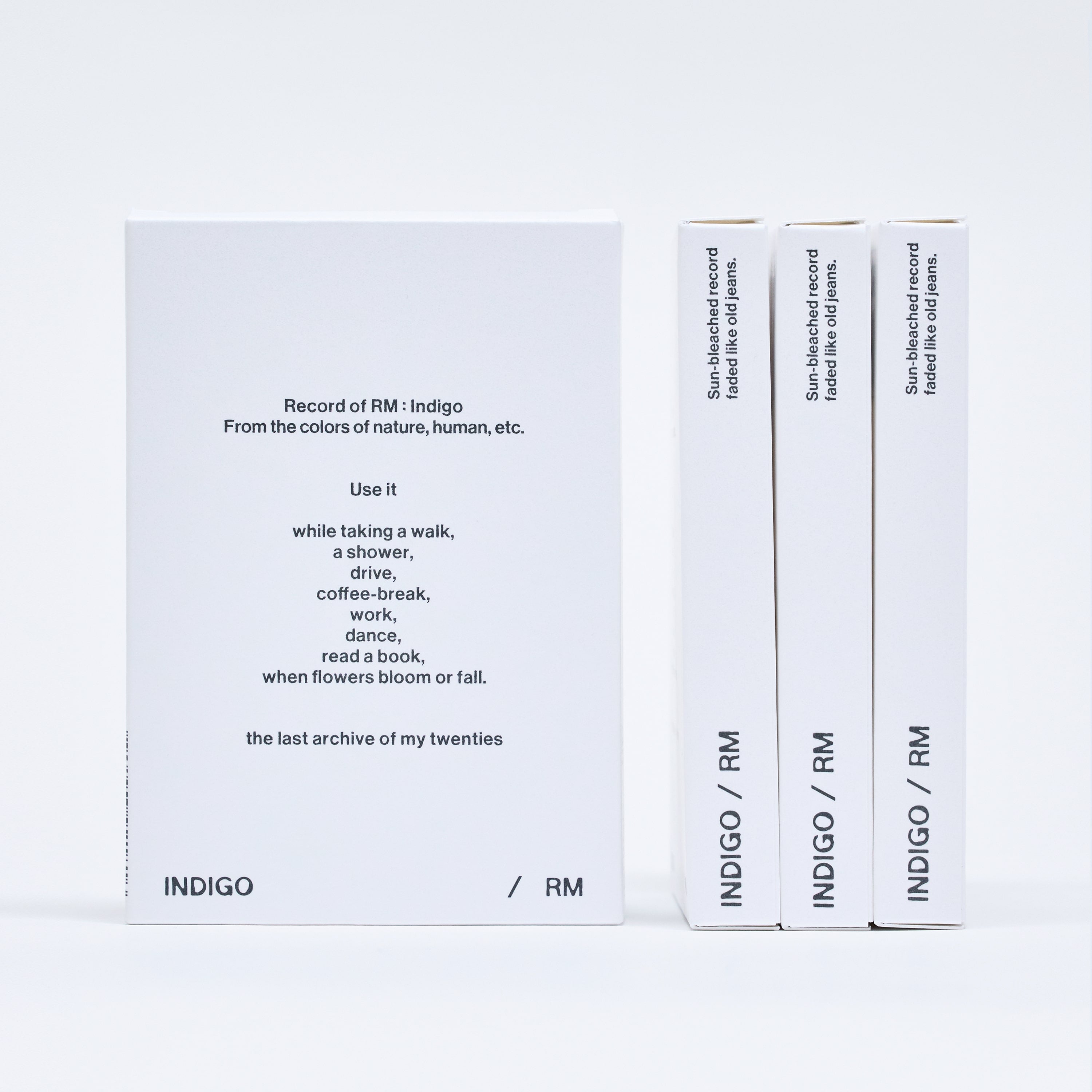 RM 1st Album [Indigo] (Postcard Edition) (Weverse Albums Ver.)