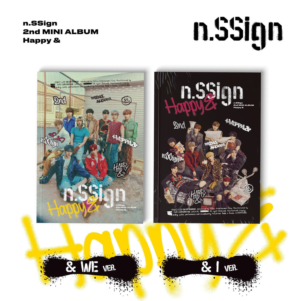 n.SSign 2nd MINI ALBUM – Happy &