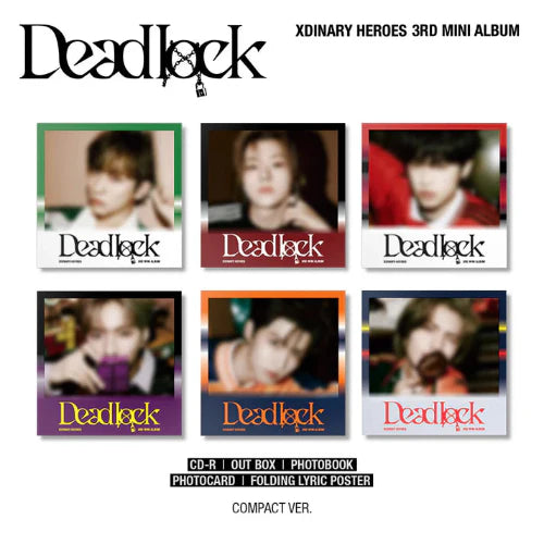 Xdinary Heroes 3rd Mini Album [Deadlock] (Compact Ver.)